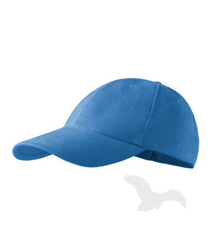 Sešu paneļu cepure ar izšūšanu (21 krāsa)