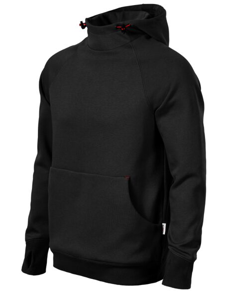 Two Piece Tracksuit (Sweatshirt+Sweatpants), Black, Man