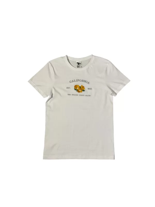 Stickerei auf T-Shirt